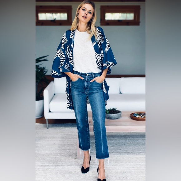 American Vintage Kimono-Style Wrap Top. Sz M. - Picture 10 of 10